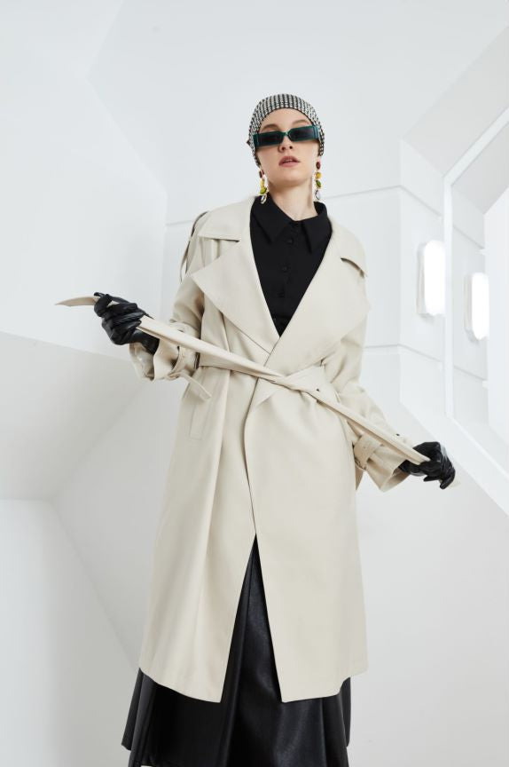 ALLANA - Elegant Trench Coat