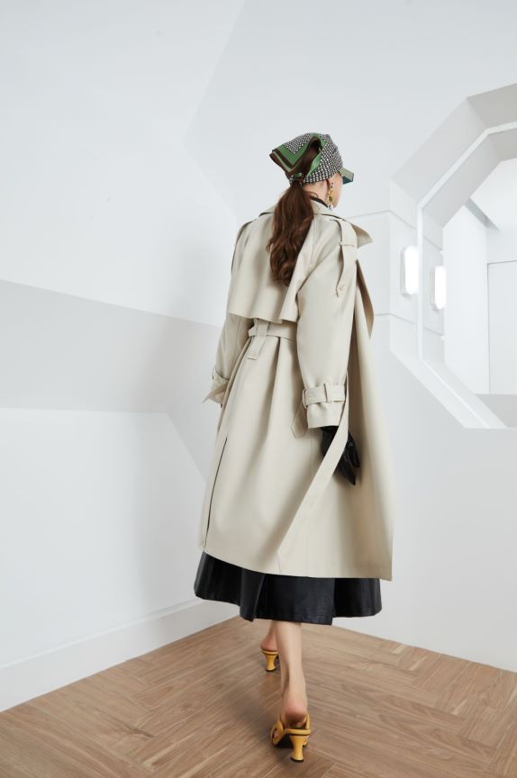 ALLANA - Elegant Trench Coat