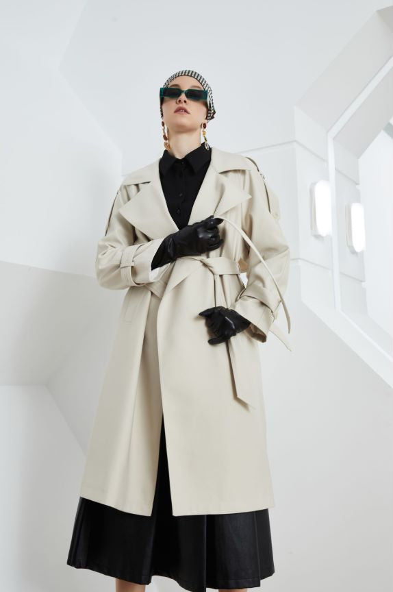 ALLANA - Elegant Trench Coat