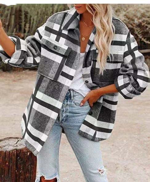 AKOSIA - Rustic Plaid Overshirt