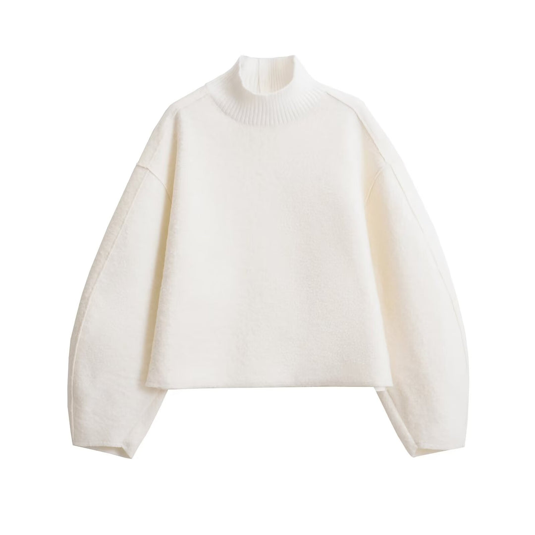 RYA - Vegan Wool Blend Turtleneck Sweater