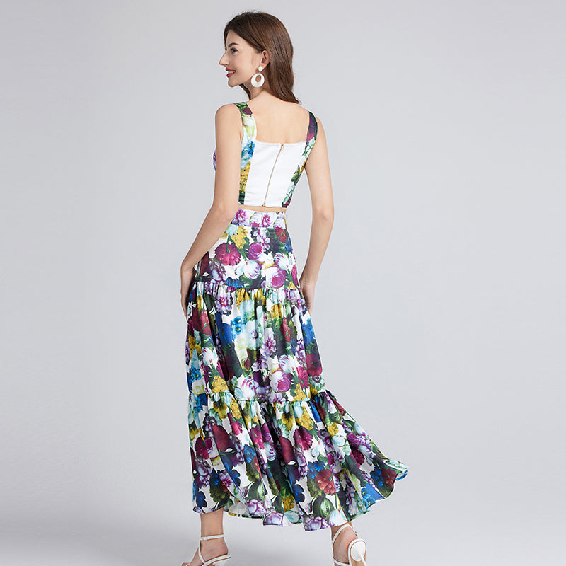 SVANA - Split Maxi Dress