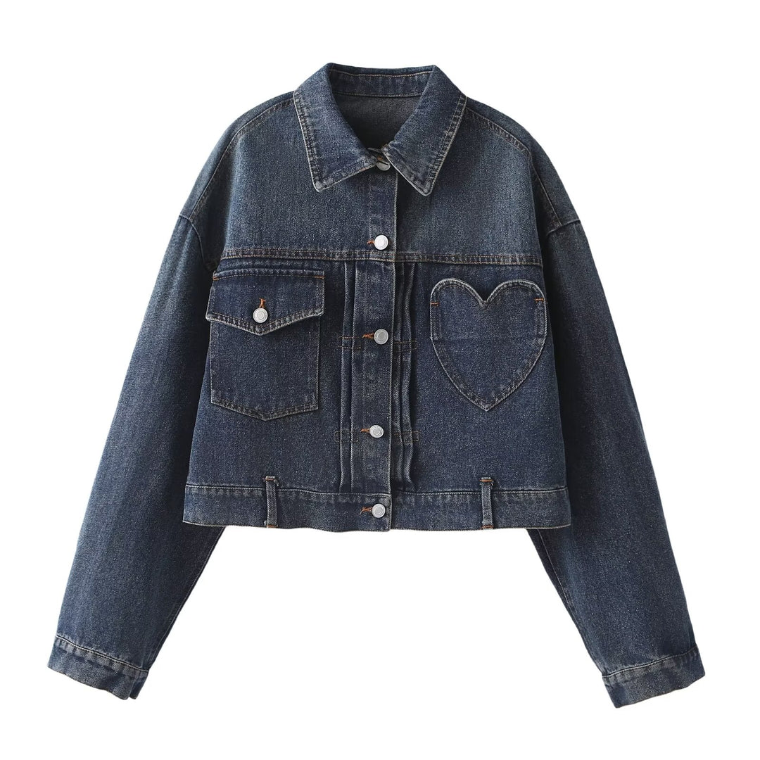 HOPE  - Chic Denim Love Jacket