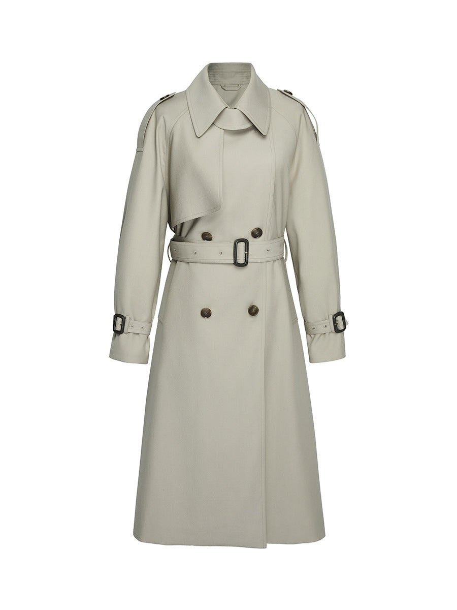 ZAREEN - Classic Belted Trench Coat