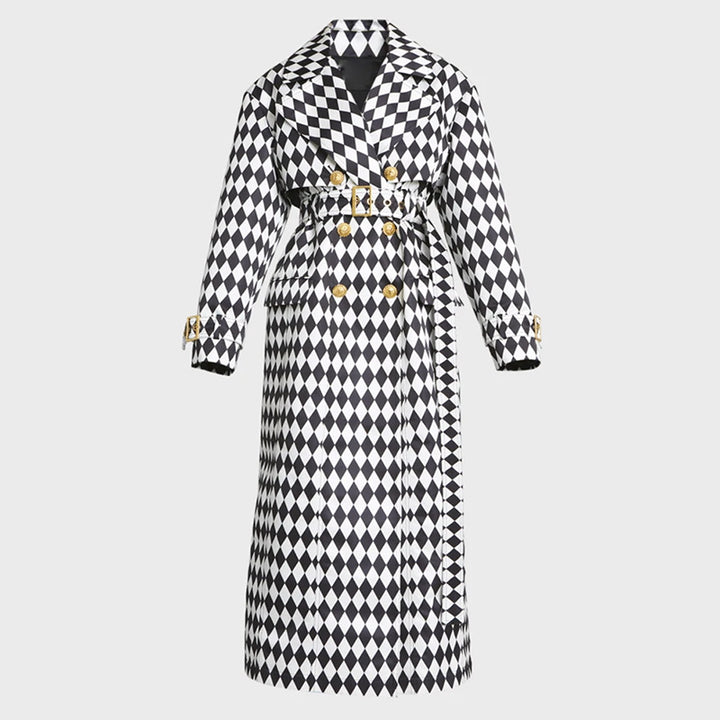 SANAA - Harlequin Trench Coat