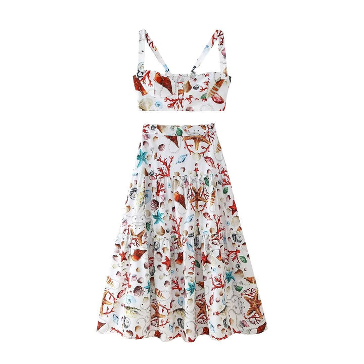 LENORE - Floral Two-Piece Set