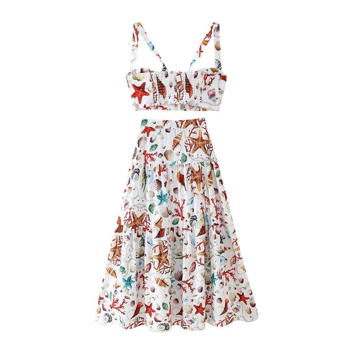 LENORE - Floral Two-Piece Set