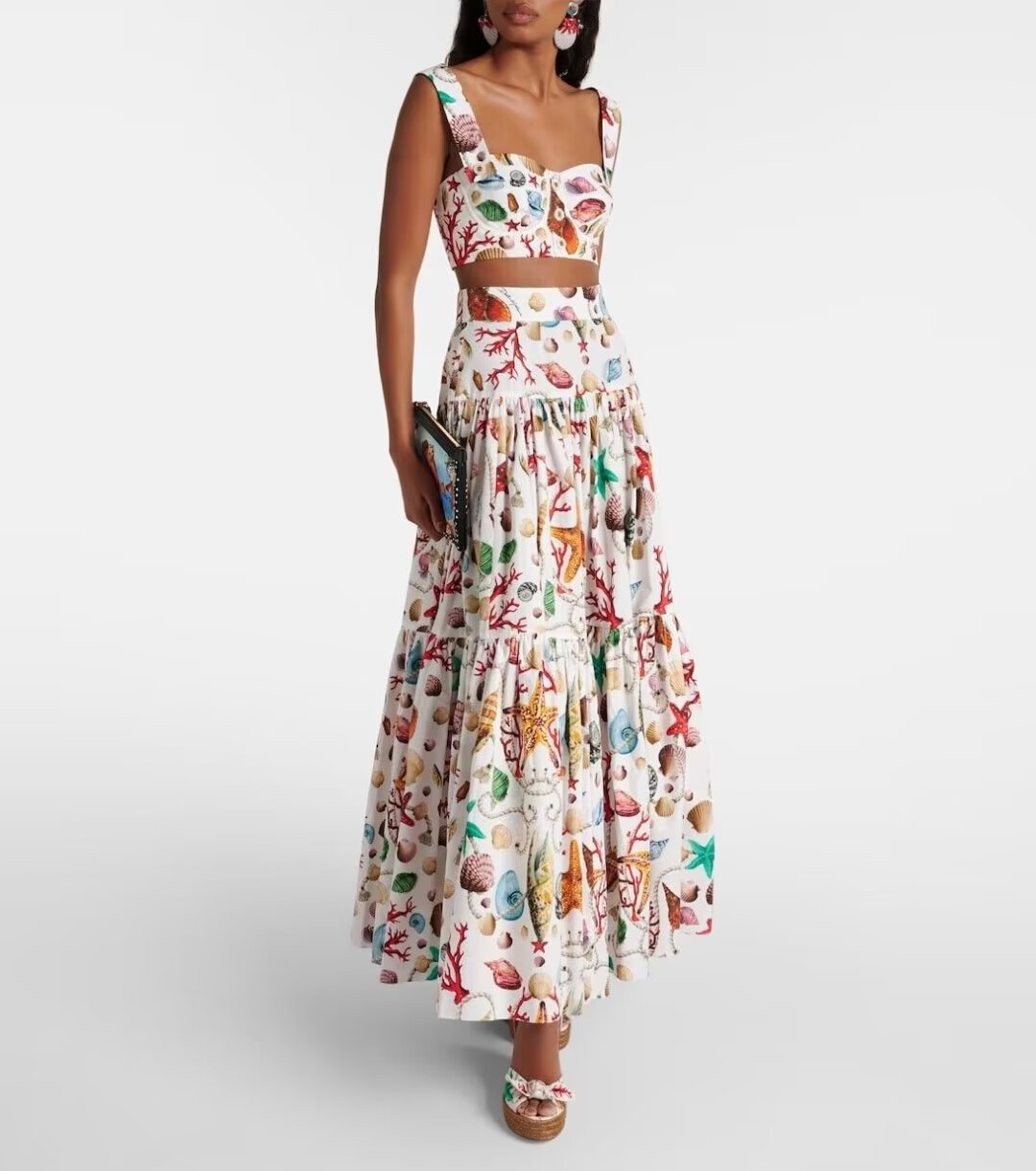 LENORE - Floral Two-Piece Set