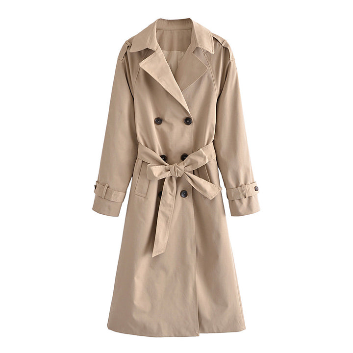 KEELA - Double-Breasted Trench Coat