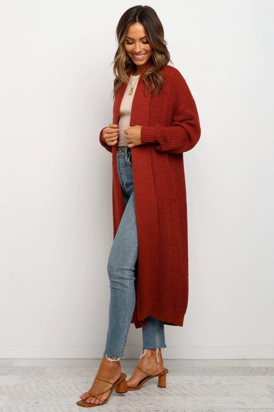 DONDI - Longline Knit Cardigan