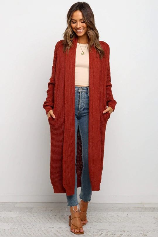 DONDI - Longline Knit Cardigan