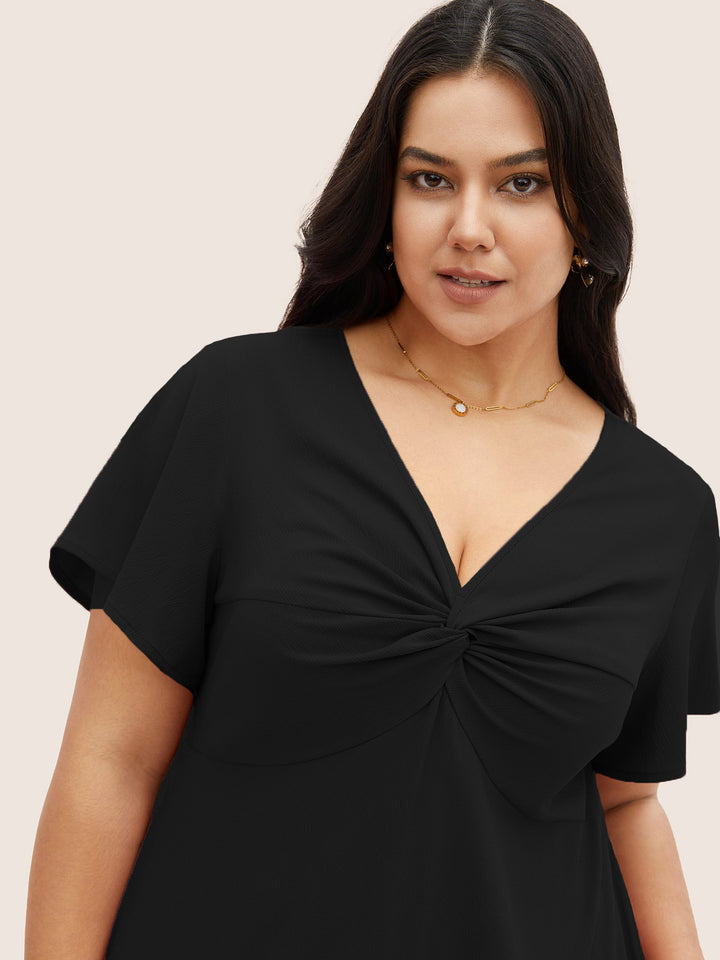 LARAINE - Black Midi Dress