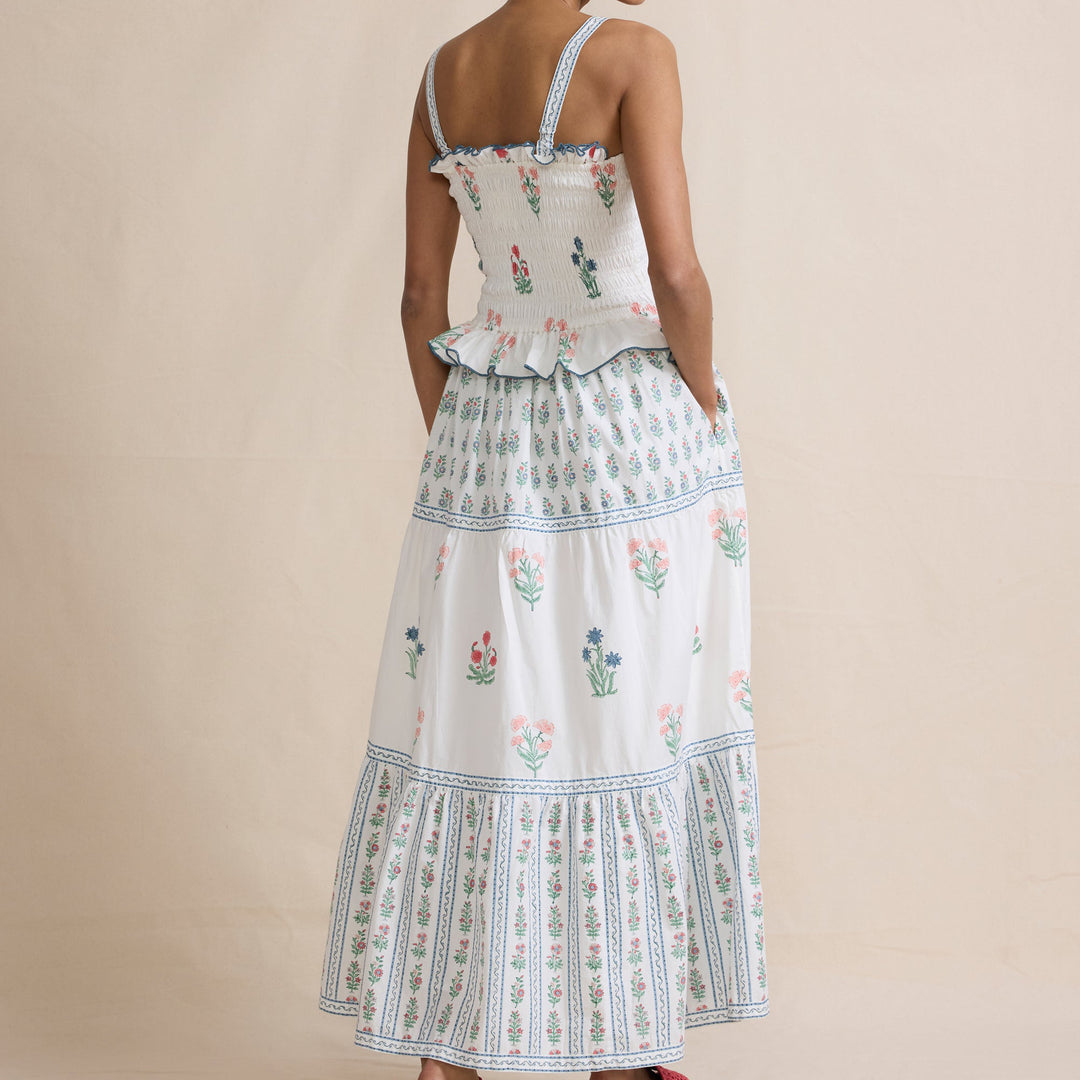 LOTTIE - Floral Tiered Maxi Dress