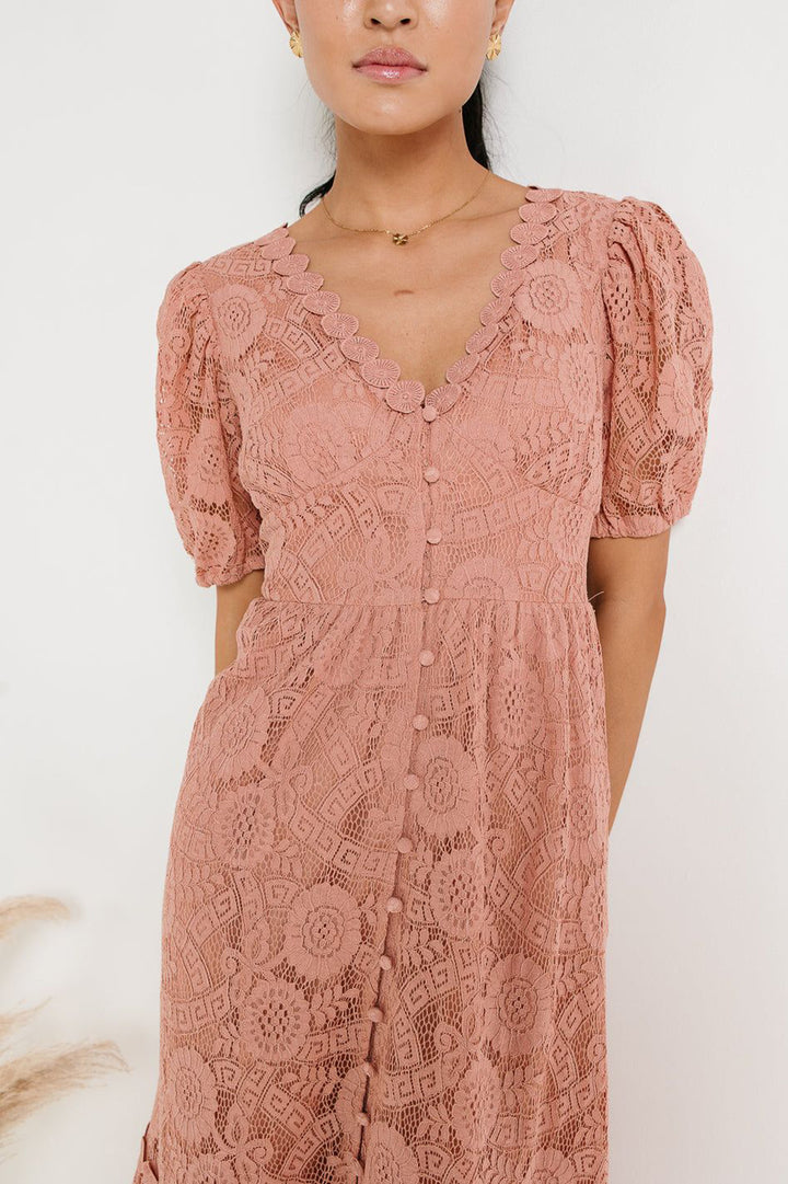 DANE - Lace Midi Dress