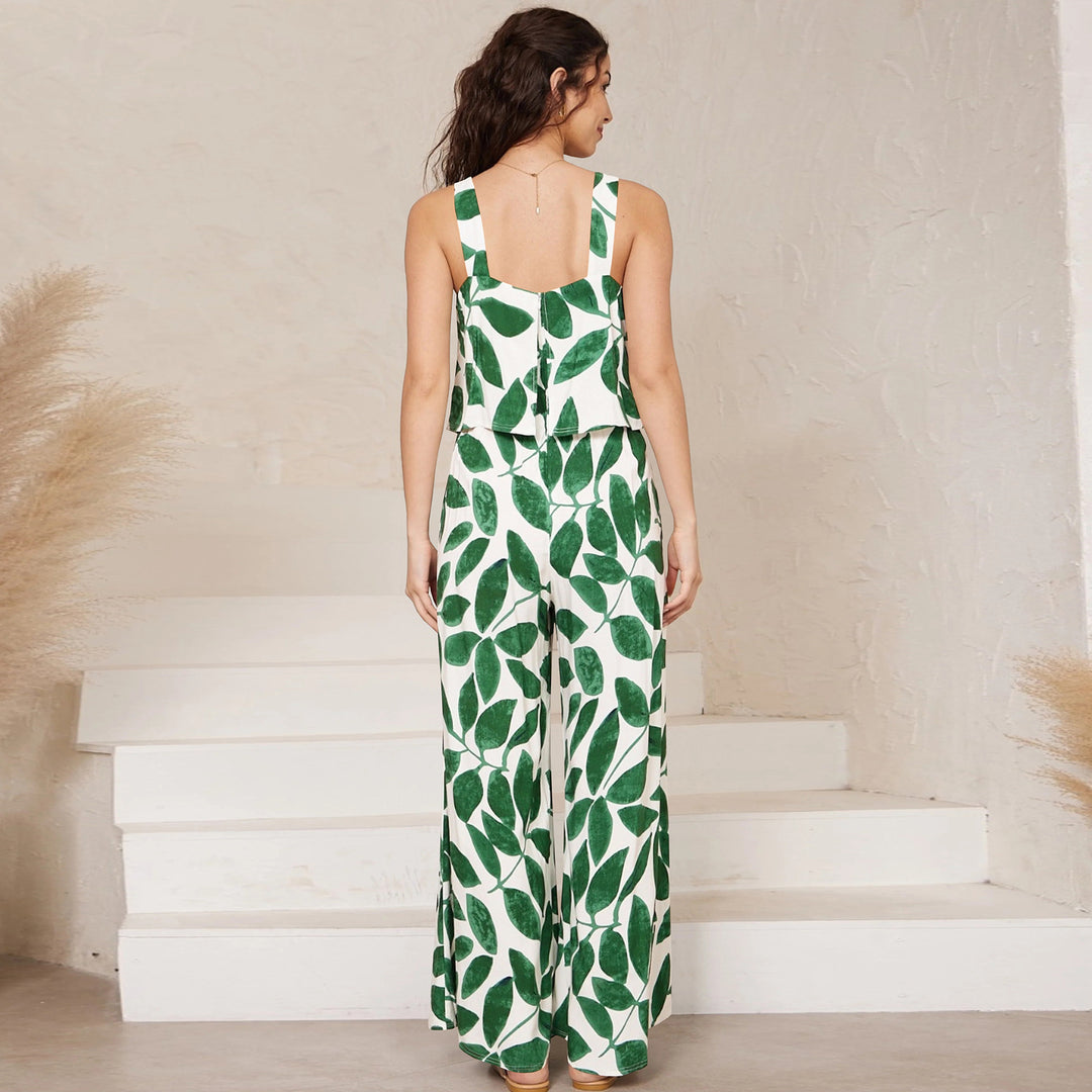 BONI - Flowy Summer Wide-Leg Jumpsuit