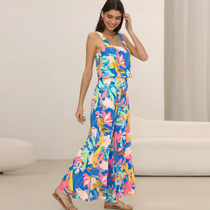 BONI - Flowy Summer Wide-Leg Jumpsuit