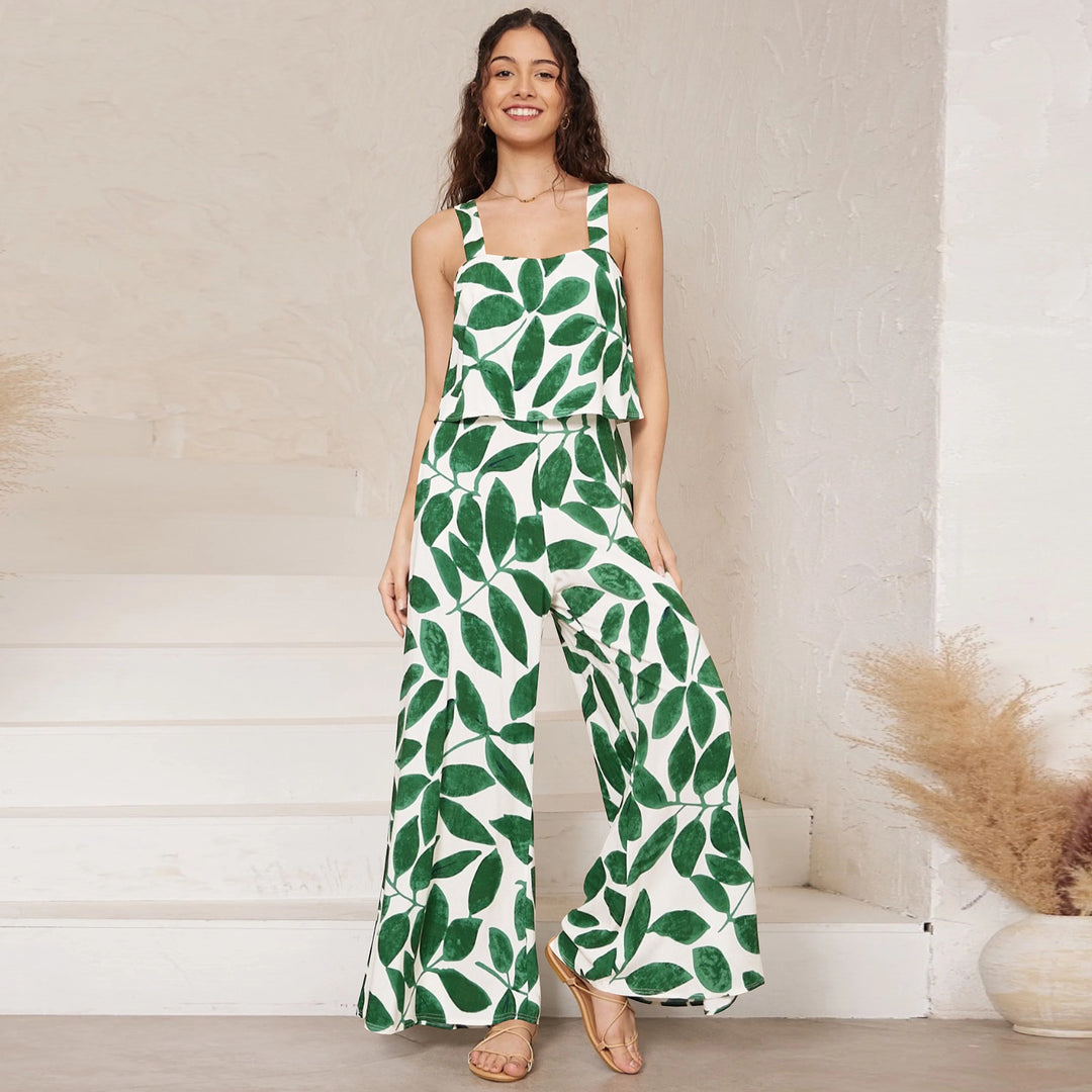 BONI - Flowy Summer Wide-Leg Jumpsuit