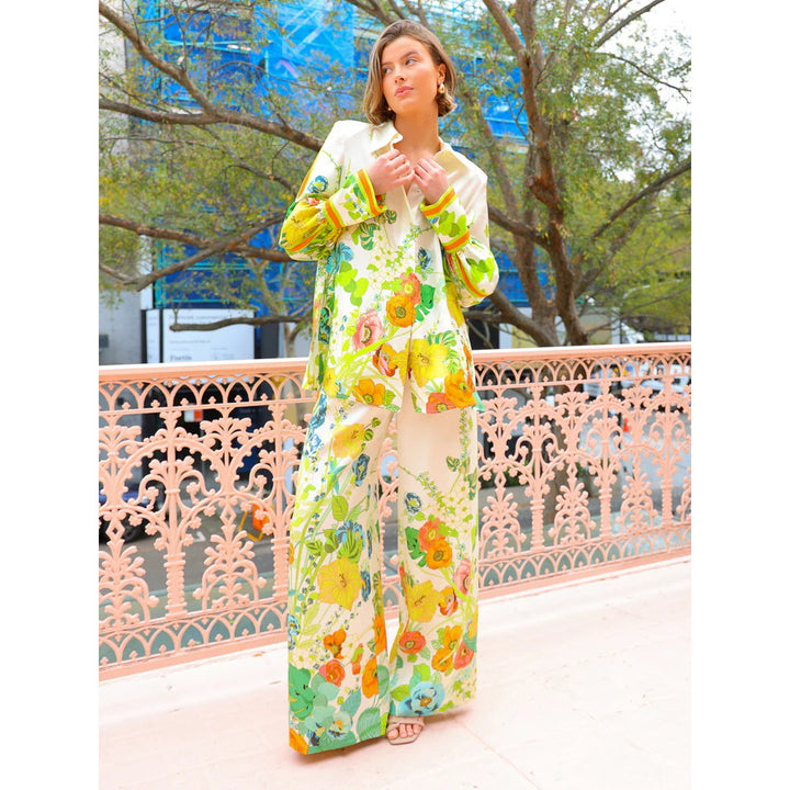 BLAISE - Vibrant Floral Two-Piece Set