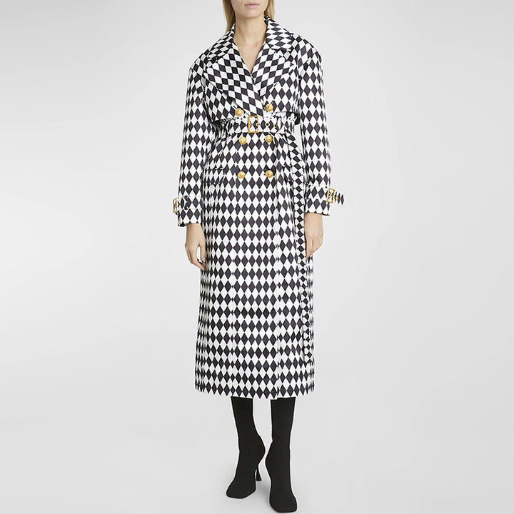 SANAA - Harlequin Trench Coat