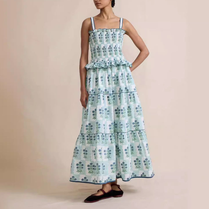 LOTTIE - Floral Tiered Maxi Dress