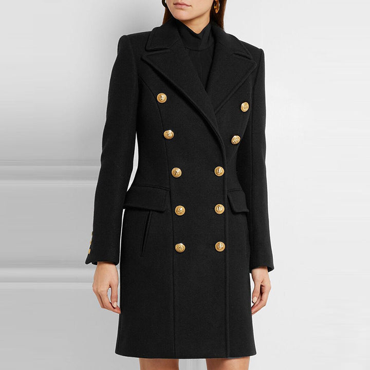 NOR - Double-Breasted Wool Coat