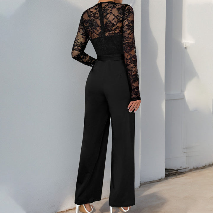 CALANTHE - Elegant Lace Jumpsuit