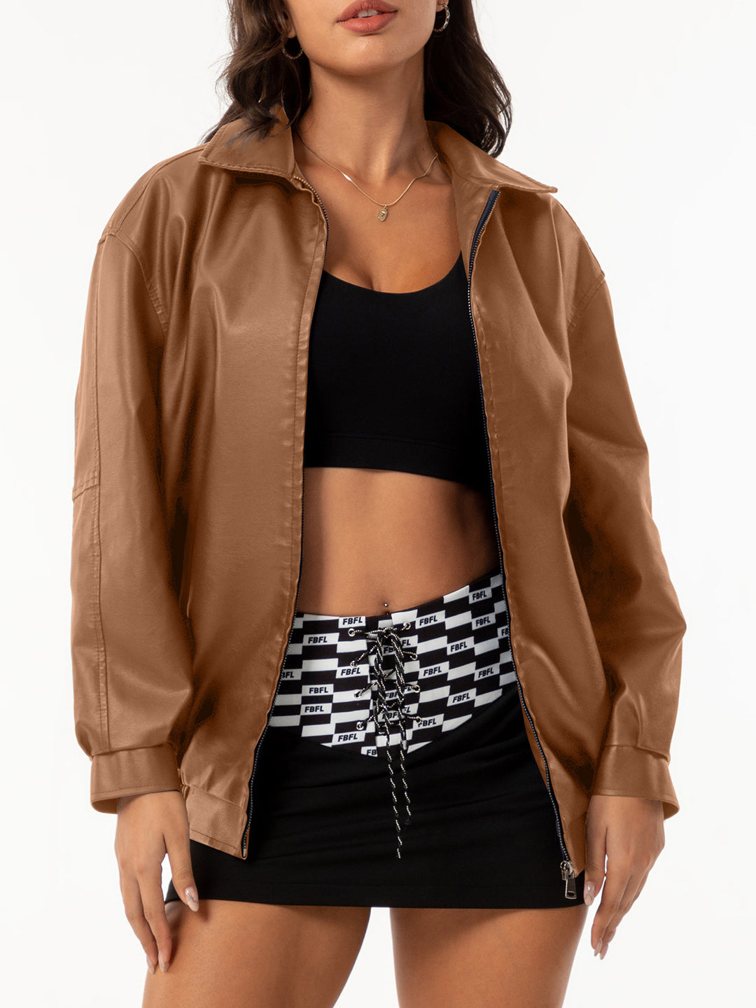 NOOR - Vegan Leather Jacket