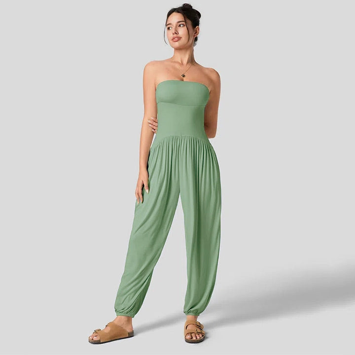 OGGI - Strapless Harem Jumpsuit