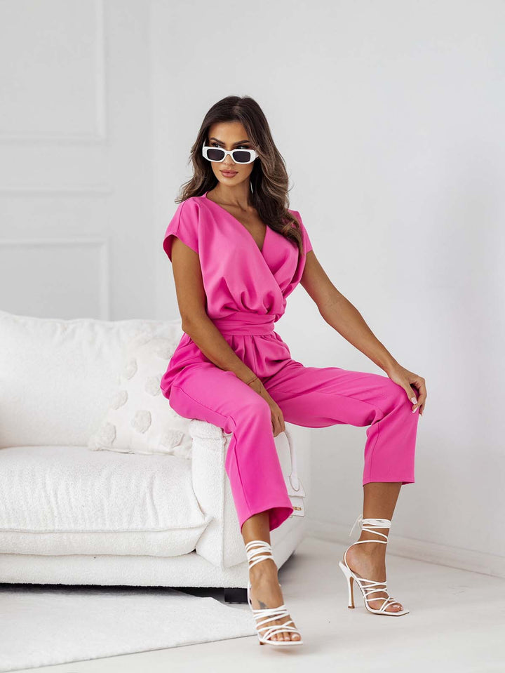 PUQ - Elegant Wrap Jumpsuit