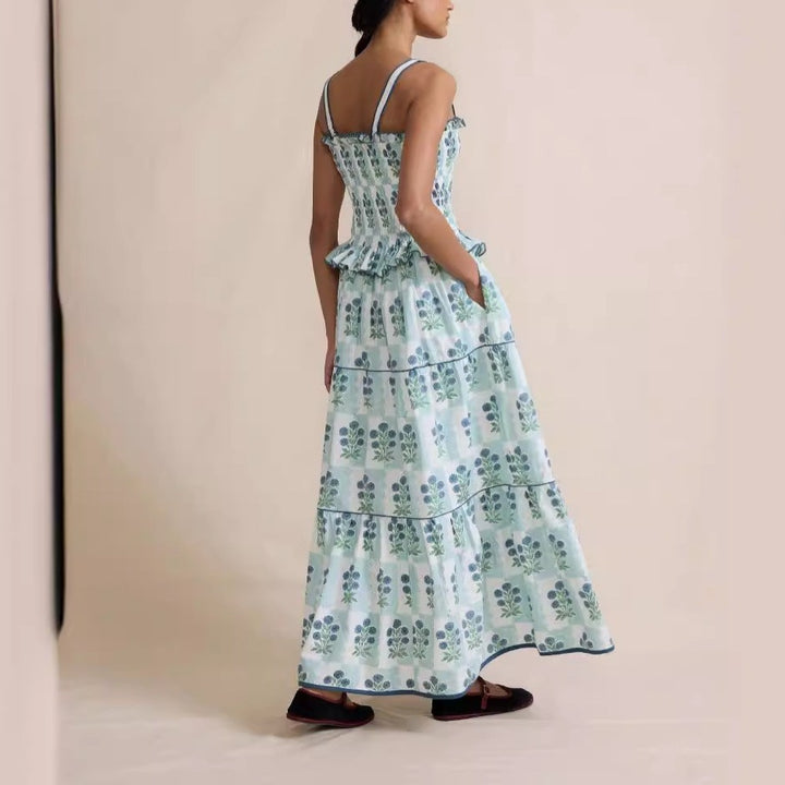 LOTTIE - Floral Tiered Maxi Dress