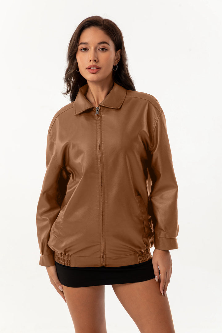 NOOR - Vegan Leather Jacket