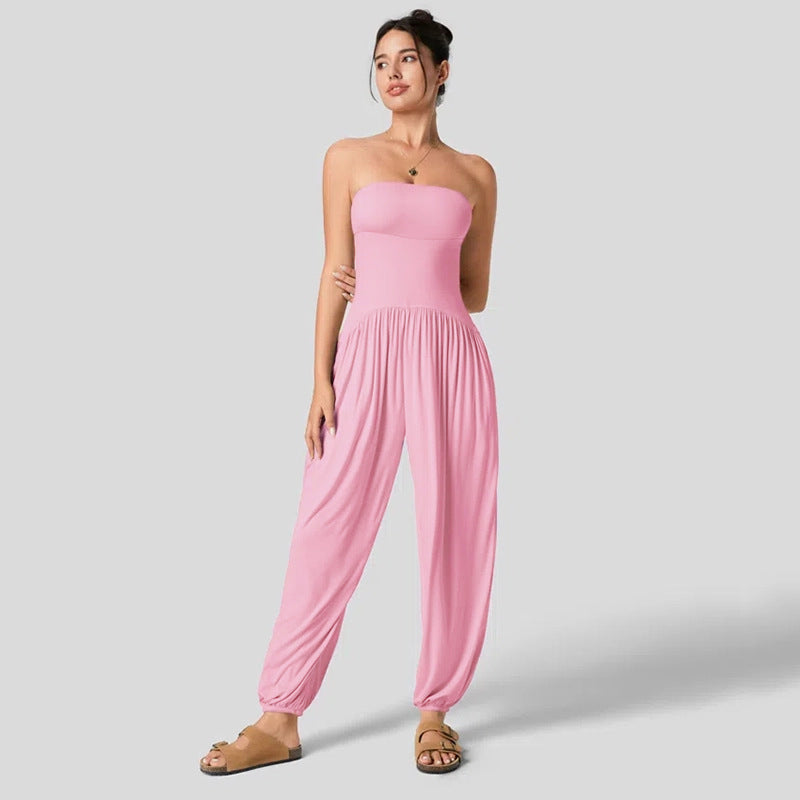 OGGI - Strapless Harem Jumpsuit