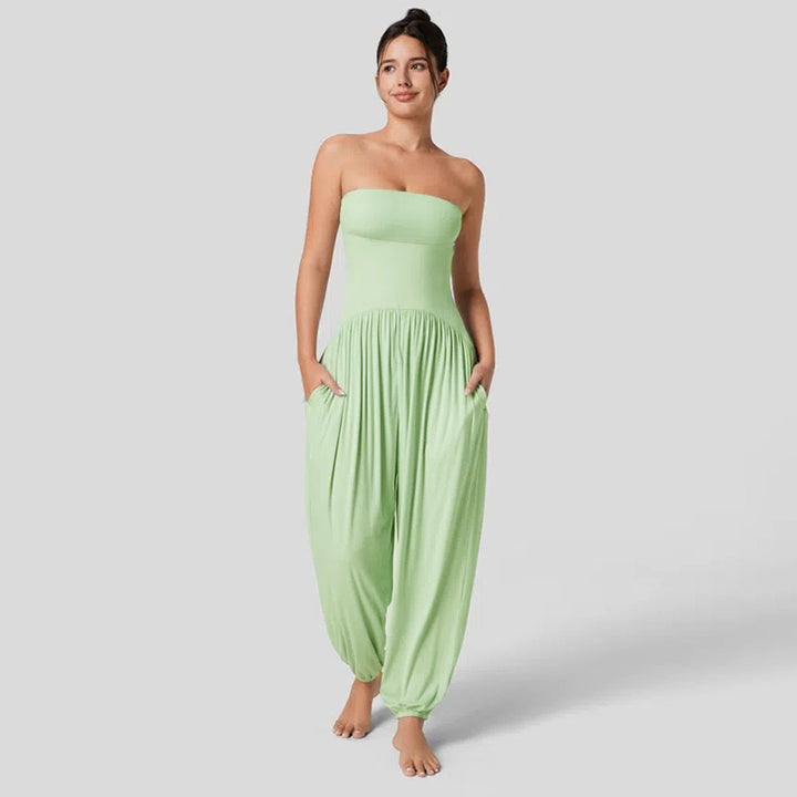 OGGI - Strapless Harem Jumpsuit