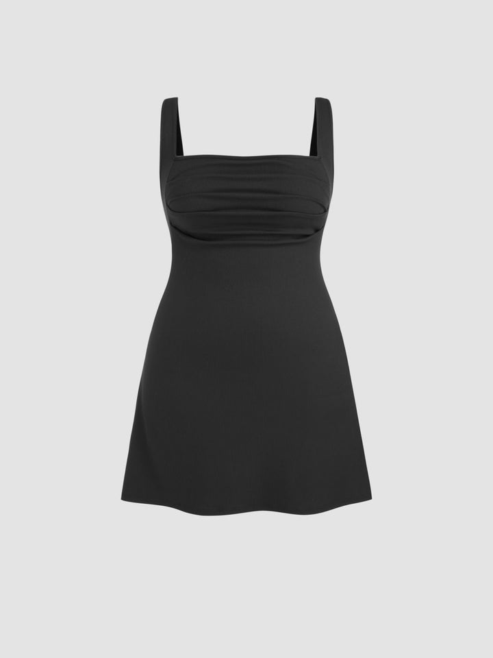 SHANI - Plus Size Black Dress