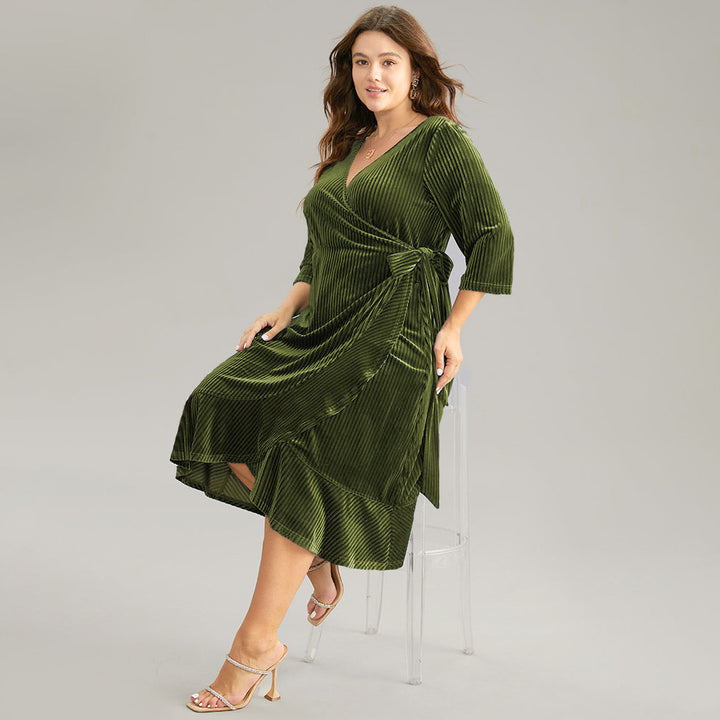 DAYO - Wrap Midi Dress