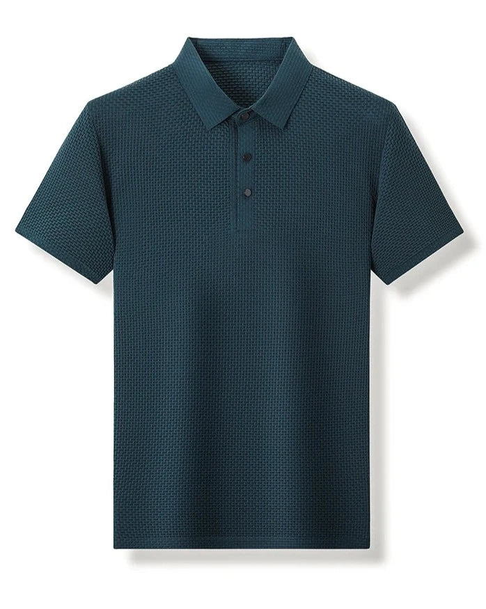 AARON - Luxury Textured Men's Polo-Shirt