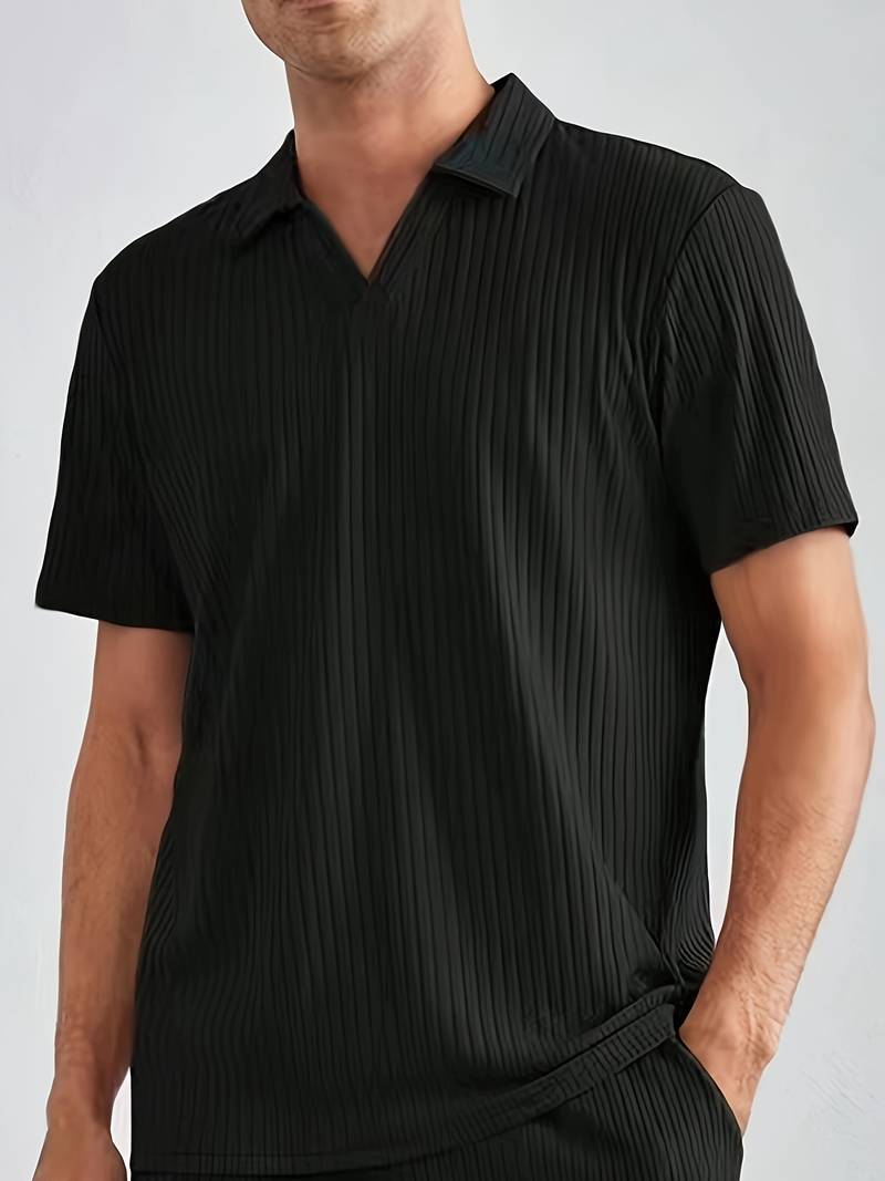 NOLAN - Ribbed Polo