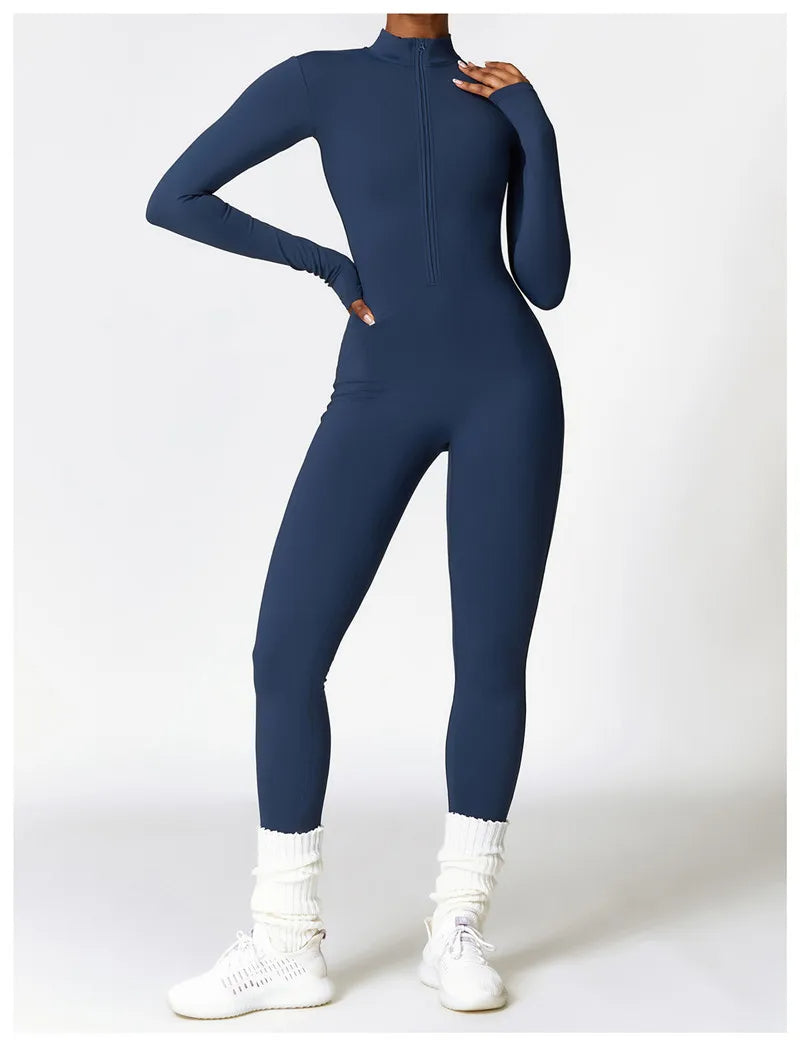 SPRT - Sports Jumpsuit With Zipper