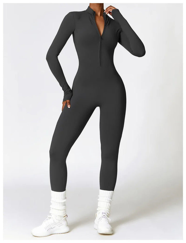 SPRT - Sports Jumpsuit With Zipper