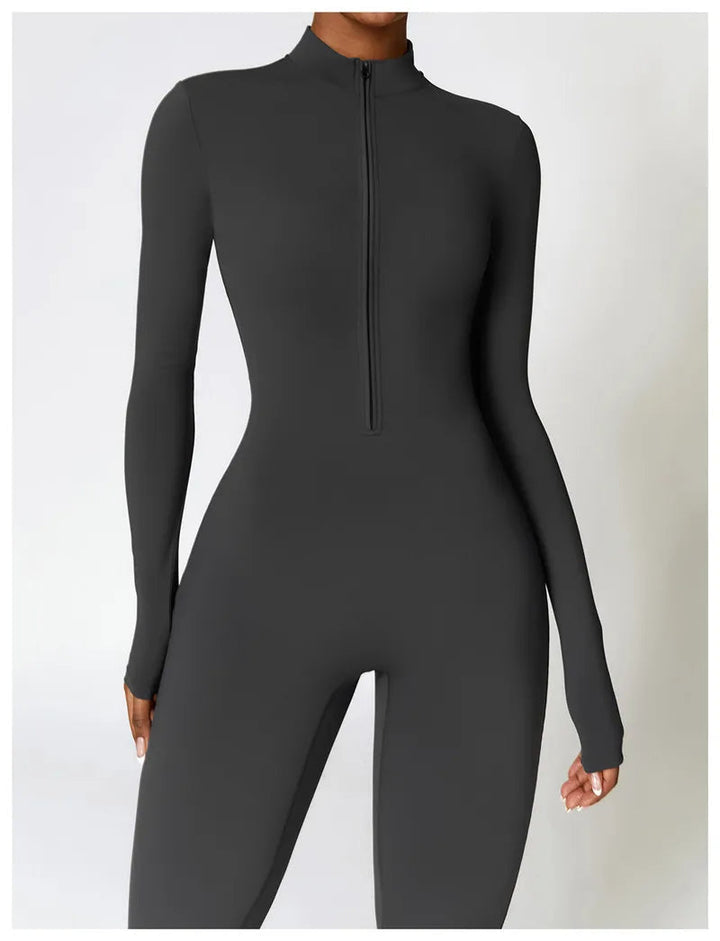 SPRT - Sports Jumpsuit With Zipper