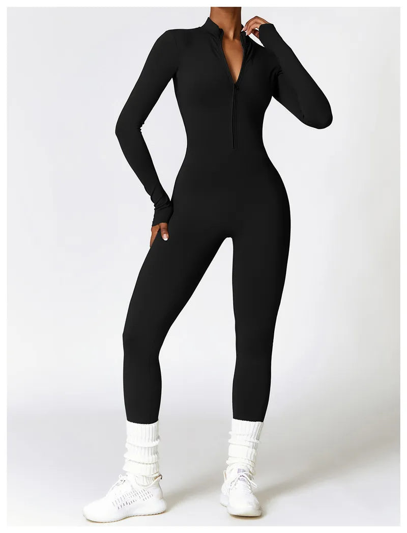 SPRT - Sports Jumpsuit With Zipper