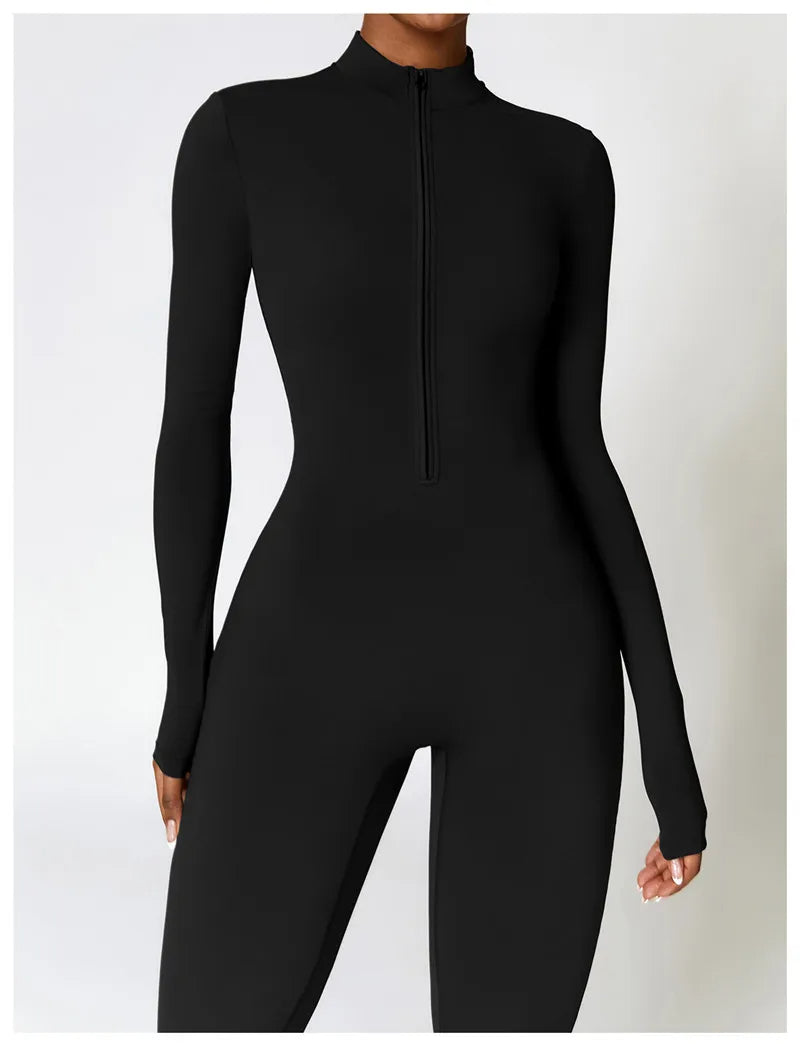 SPRT - Sports Jumpsuit With Zipper