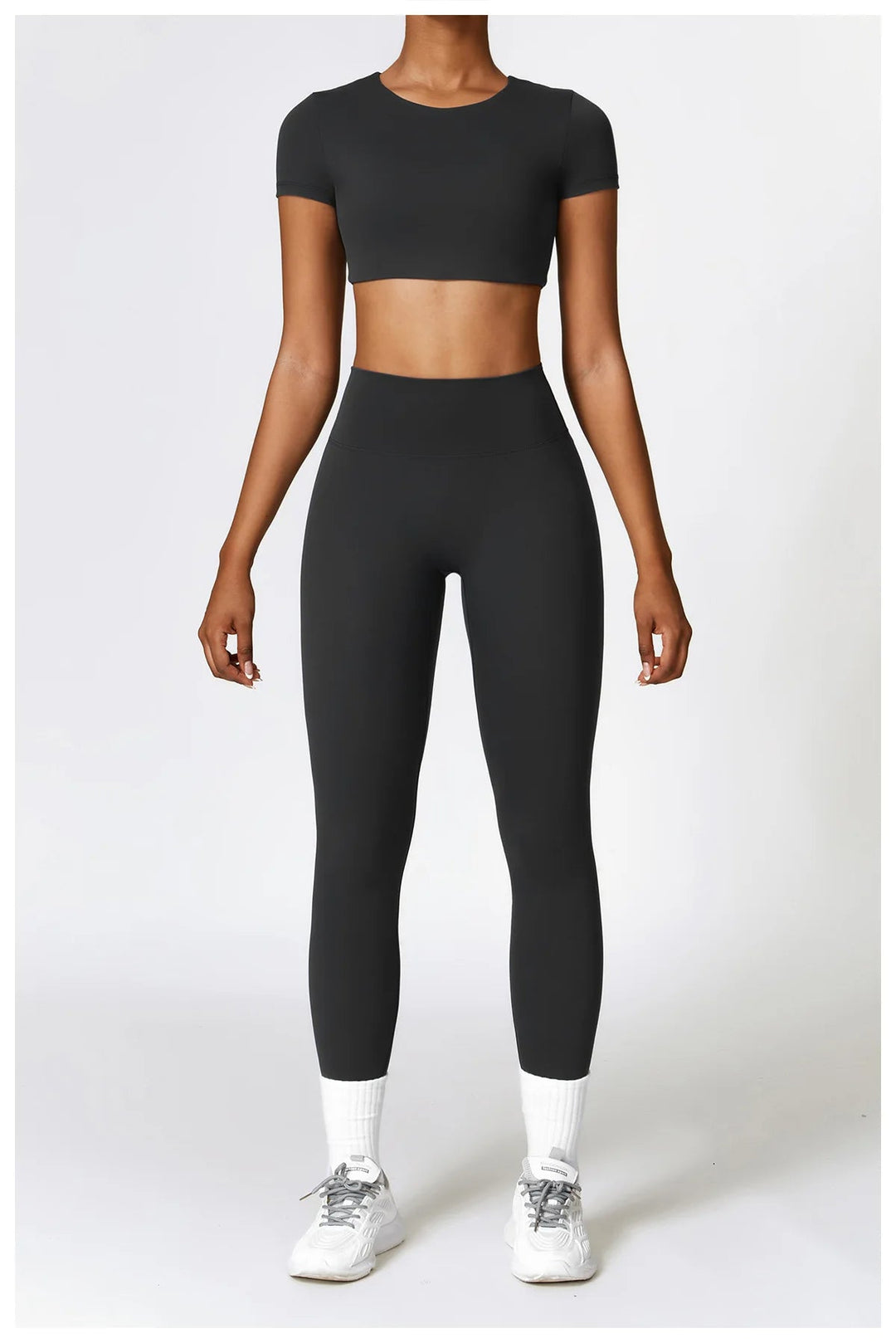 SPRT - Seamless Yoga Set With Crop Top