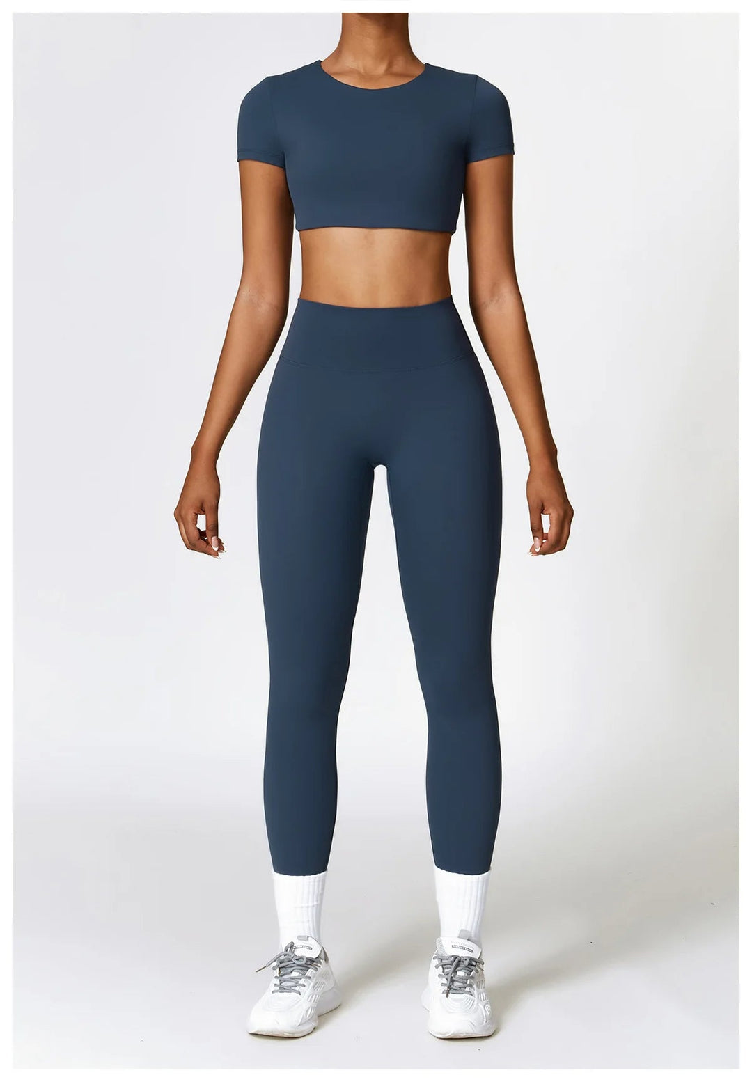 SPRT - Seamless Yoga Set With Crop Top