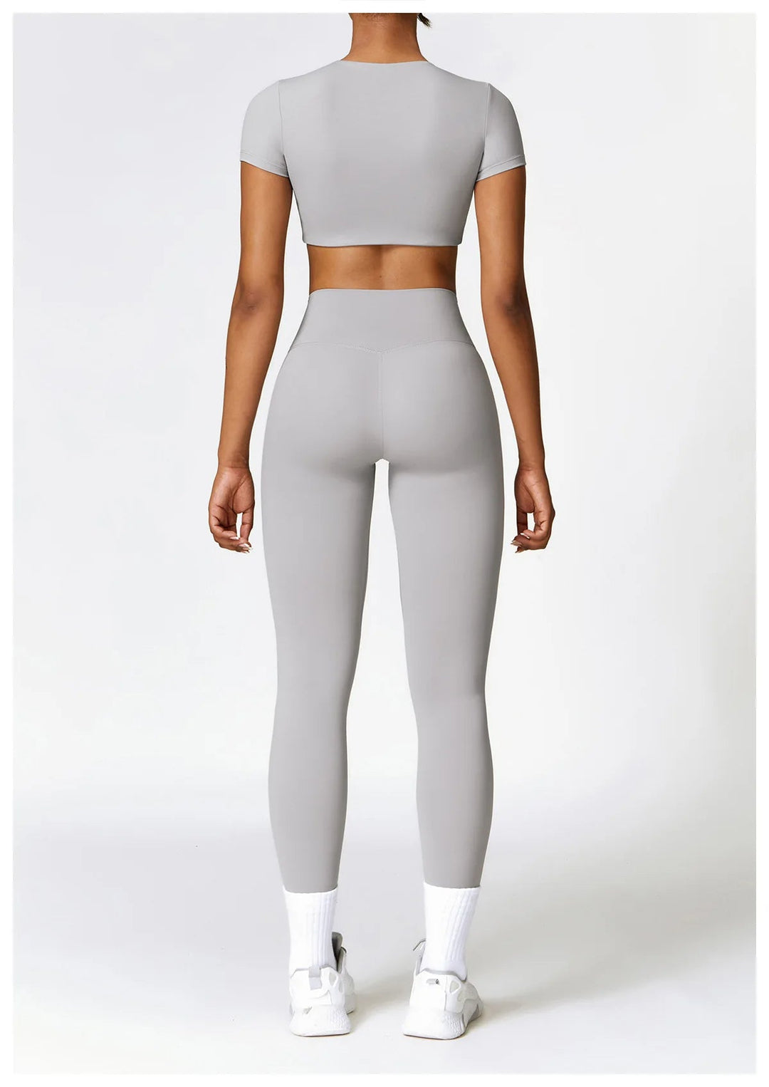 SPRT - Seamless Yoga Set With Crop Top