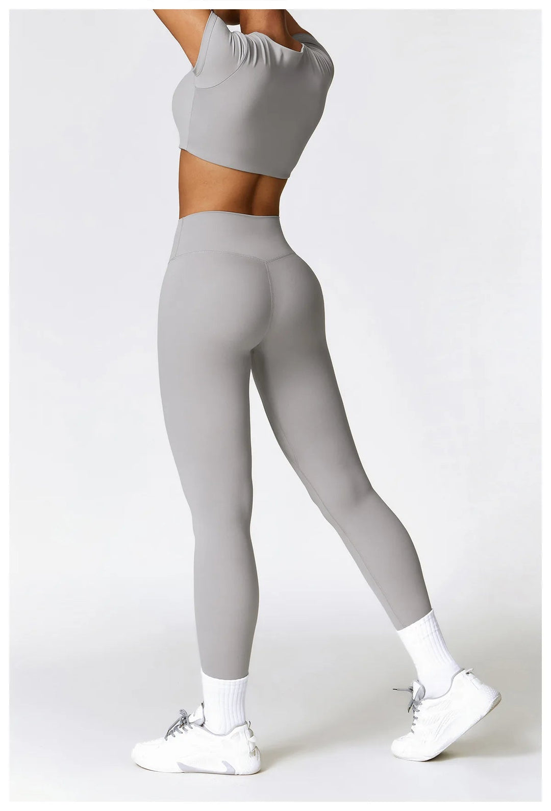 SPRT - Seamless Yoga Set With Crop Top