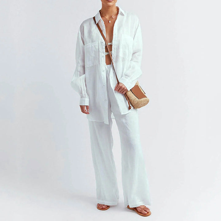 PEARL - Breezy Linen Summer Set