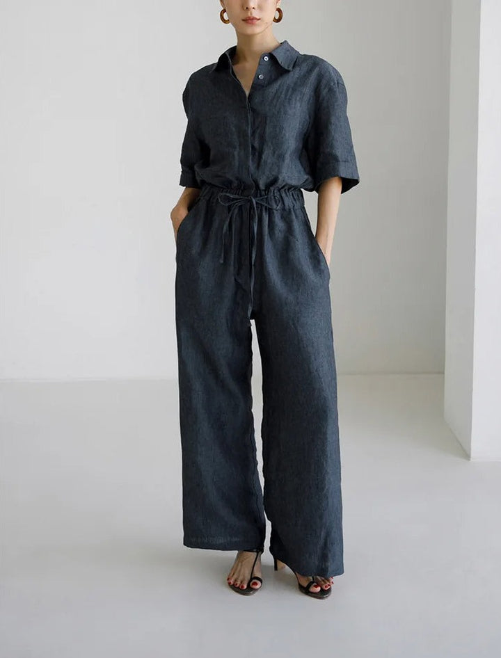 SHARA - Linen Jumpsuit