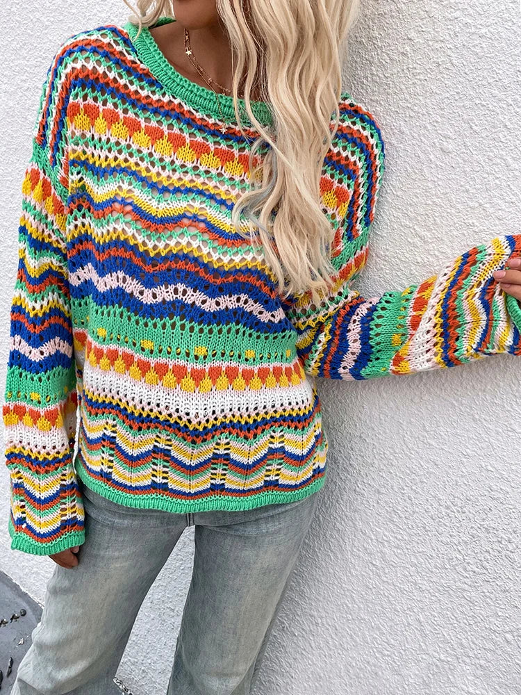 DANICA -  Crochet Sweater