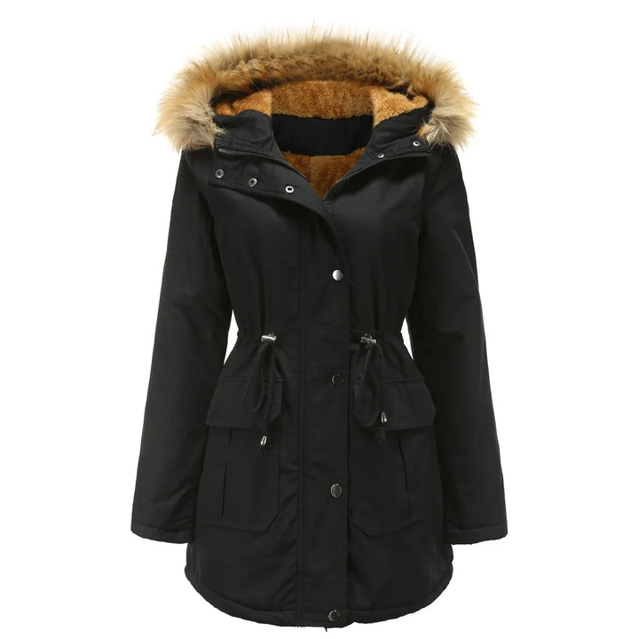 DARIA - Faux Fur Hooded Winter Parka